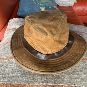 Vintage C.C. Filson Co.. Tin Clothe Hat Tan
